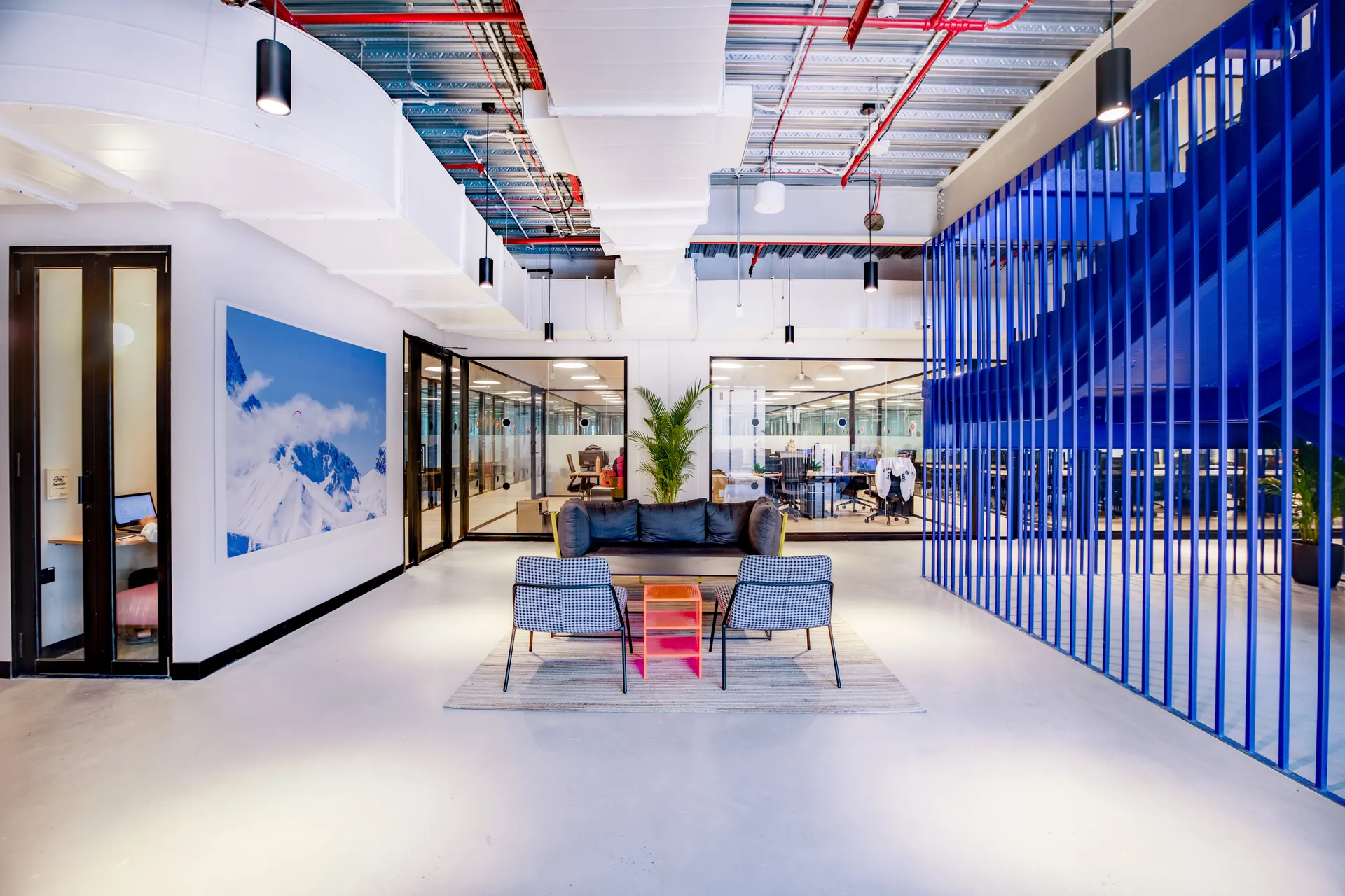 Modern meeting rooms